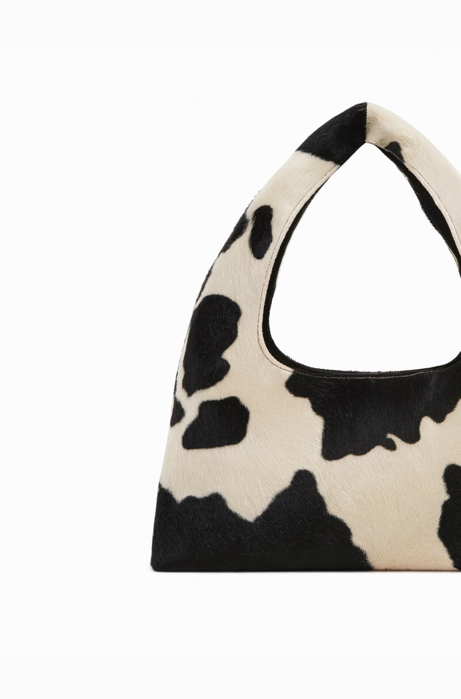 Cow-print bag