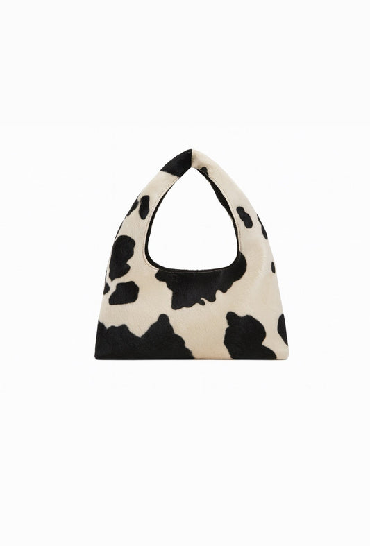 Cow-print bag