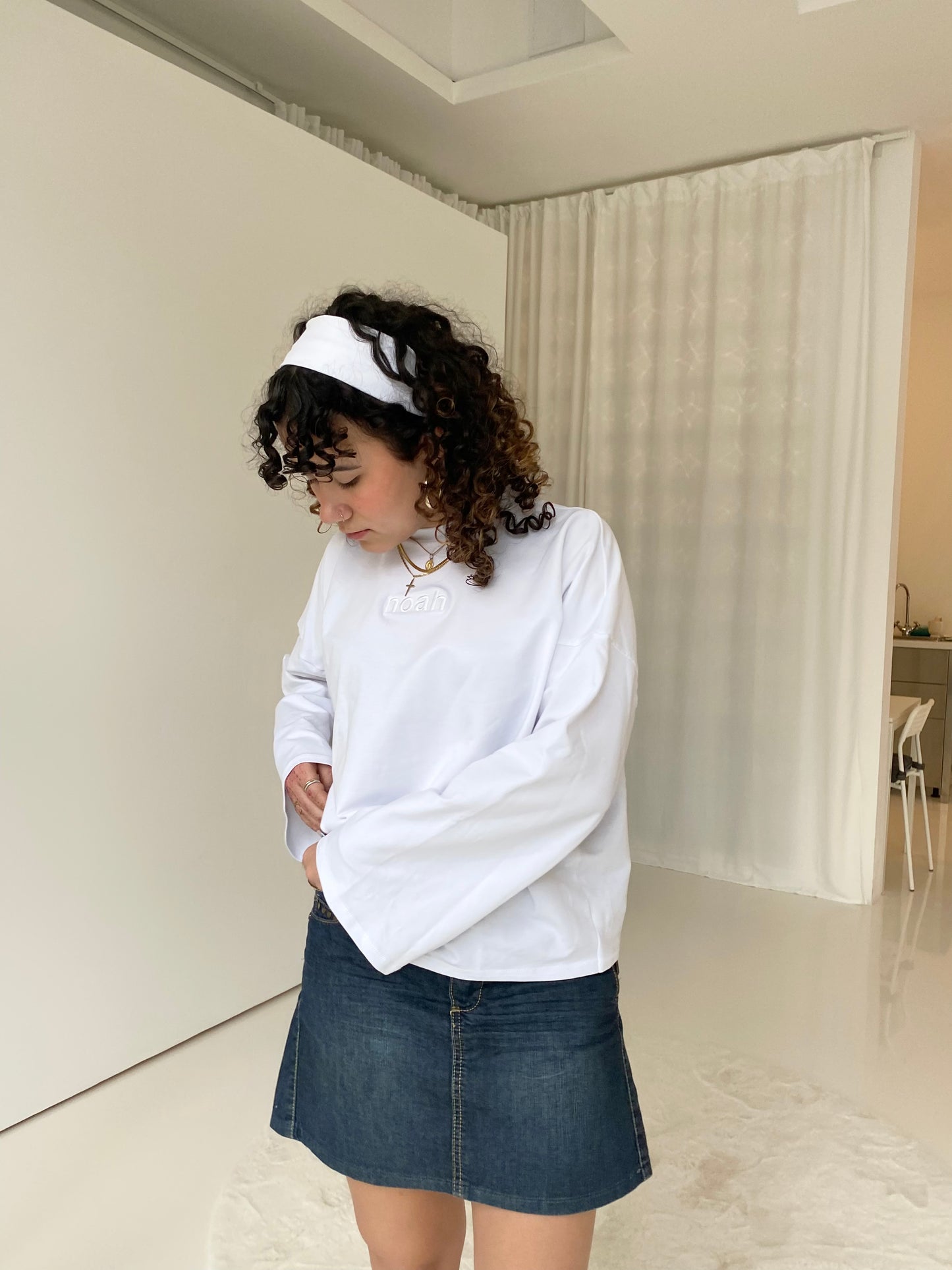 snowflake oversized longsleeve